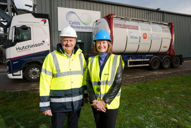 Scottish biorefinery ships world’s first tanker of green chemicals